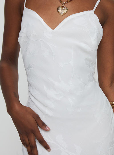 Naeema Maxi Dress White