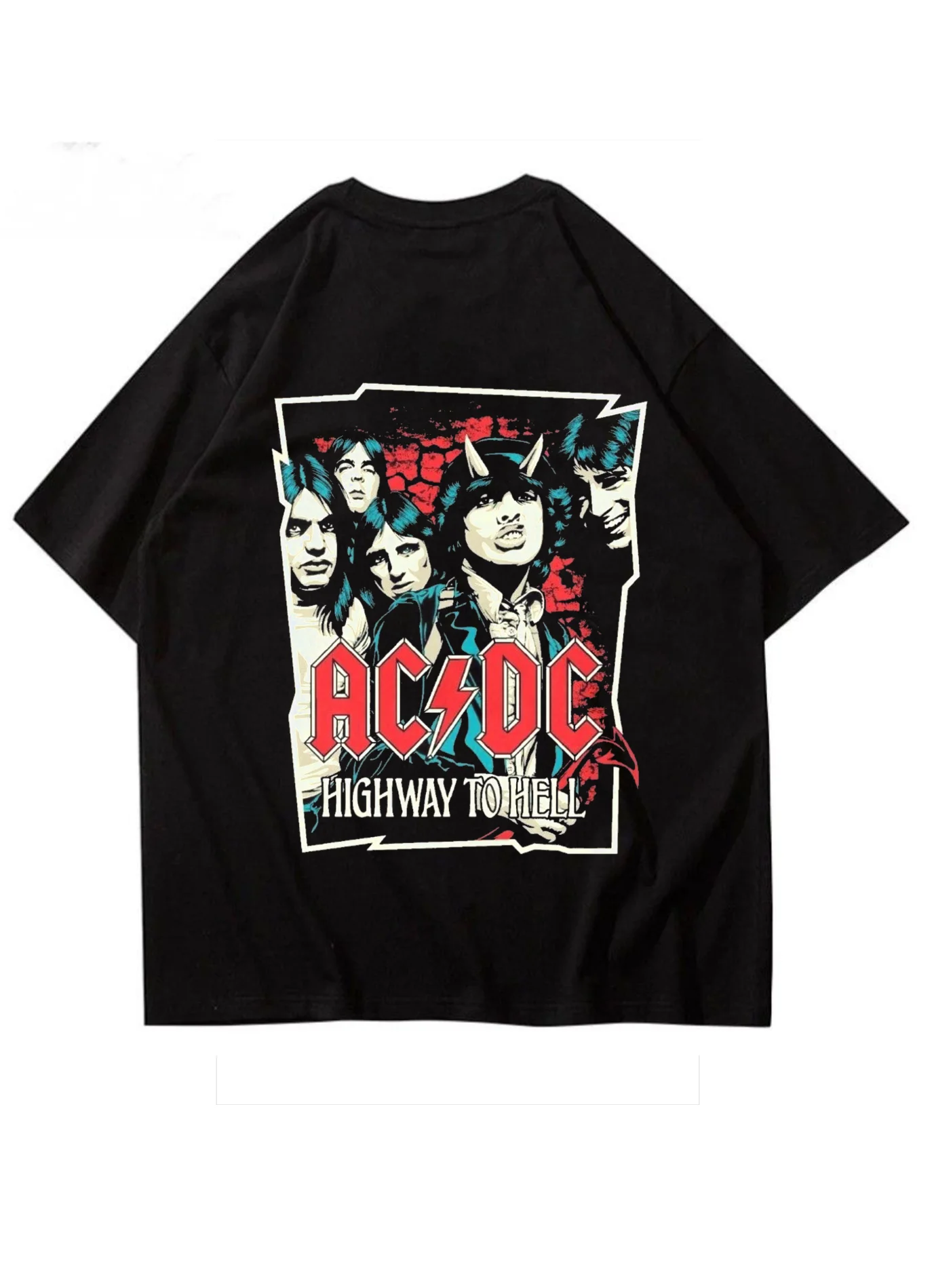 AC DC Oversized Tshirt