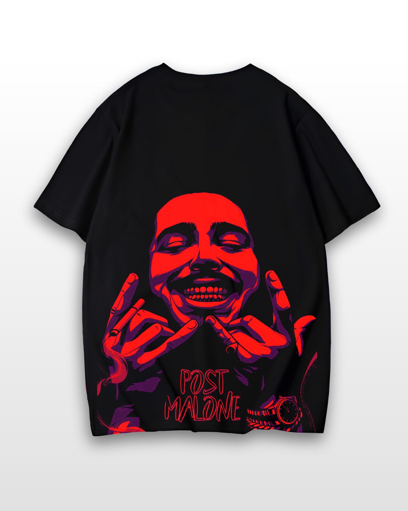 Posty Back-Printed Oversized T-shirt