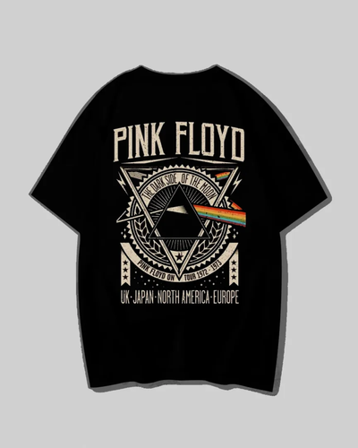 PINK FLOYD DSOTM Back Printed Oversized T-shirt