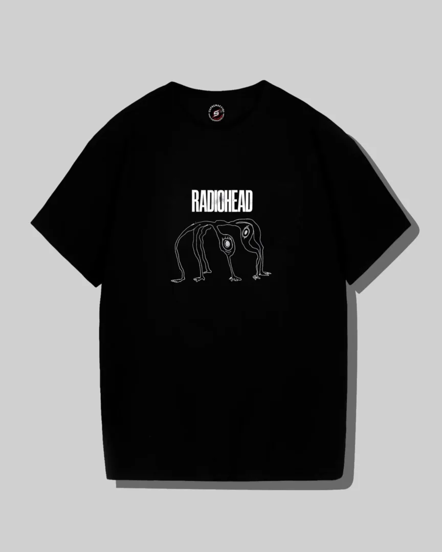 RADIOHEAD Black Oversized T-shirt